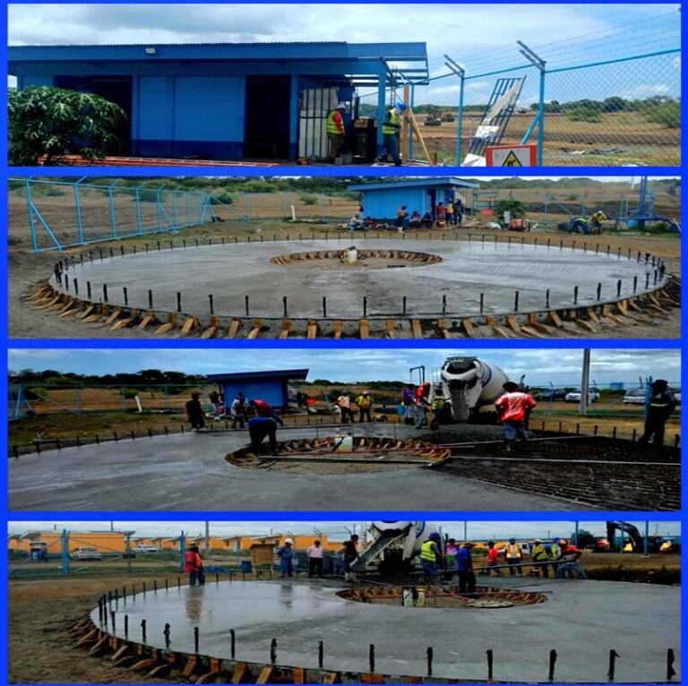 ENACAL e INVUR construyen tanque de almacenamiento de agua para 920 familias de la zona oriental de Managua
