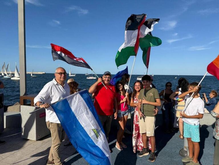 Flotilla Humanitaria Global hacia Gaza desde Italia
