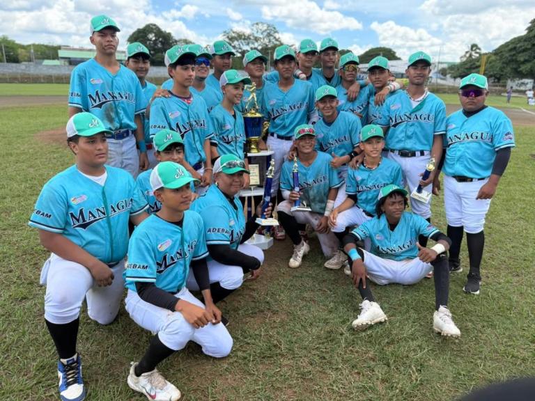 Managua A Campeón del Nacional Juvenil de Béisbol