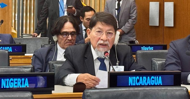 Denis Moncada Colindres, Ministro de Relaciones Exteriores de Nicaragua