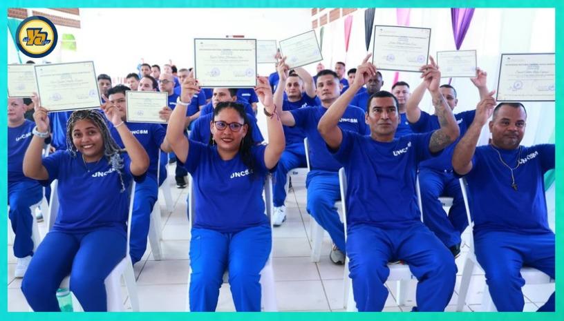Internos de Tipitapa reciben certificados de oratoria
