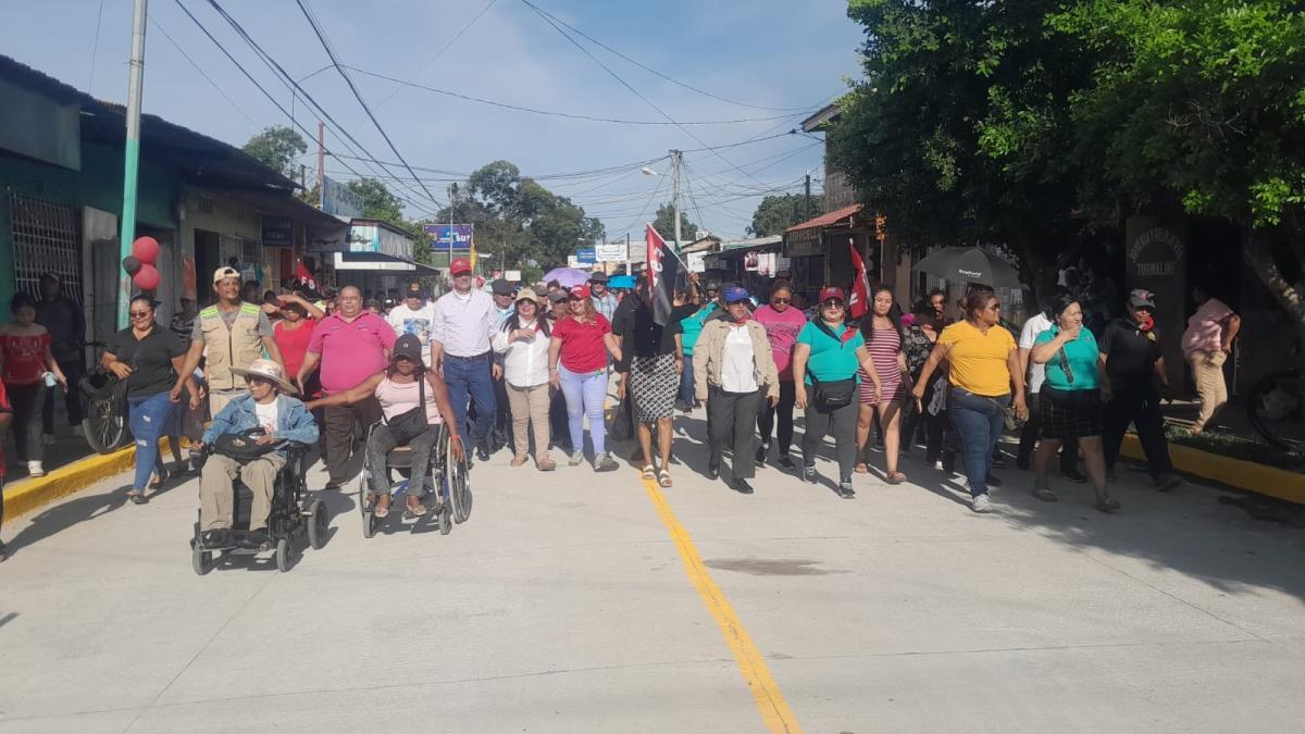 Nueva calle restaurada en Masaya mejora la conexión urbana