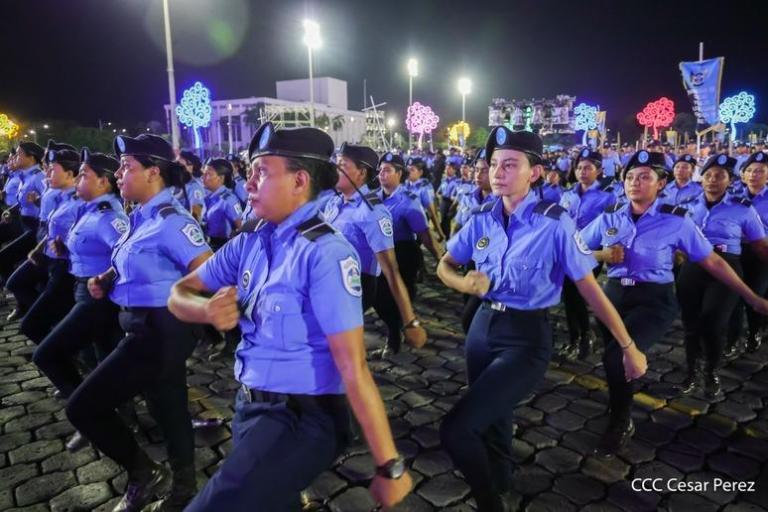 Policía Nacional de Nicaragua se prepara para celebrar su 46 aniversario de fundación