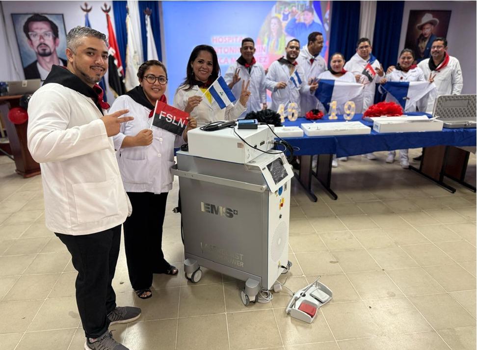 Nicaragua moderniza hospitales con equipos de litotripsia