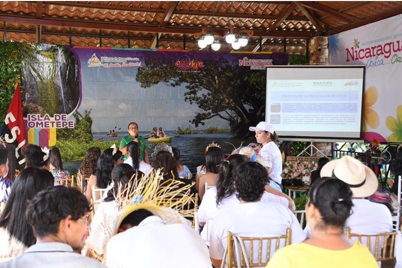 MARENA impulsa sostenibilidad en la Expo Ometepe 2025