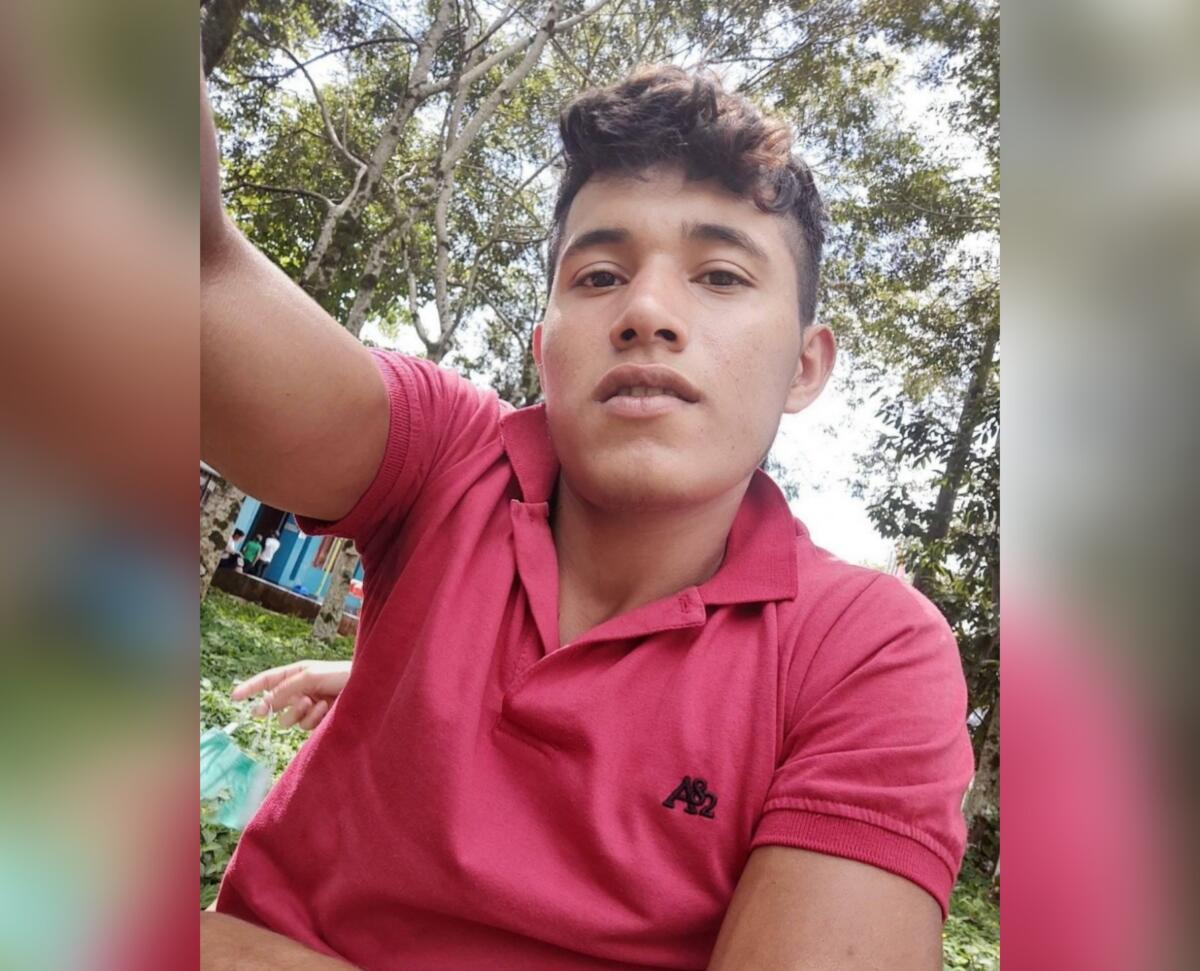 Jordin Zeledón Guevara, de 20 años