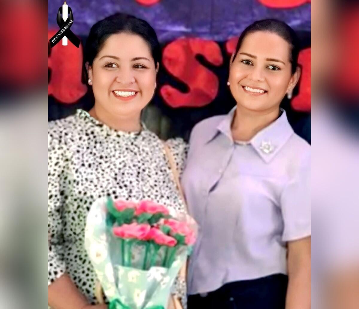 Eliud Azucena Gaitán Espinoza y Katlin Auxiliadora Barahona Largaespada