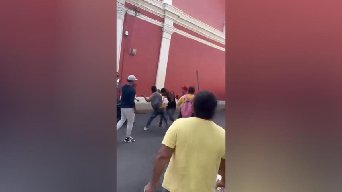 Bochinche en Granada por robo de celular en la calle Piedra Bocona