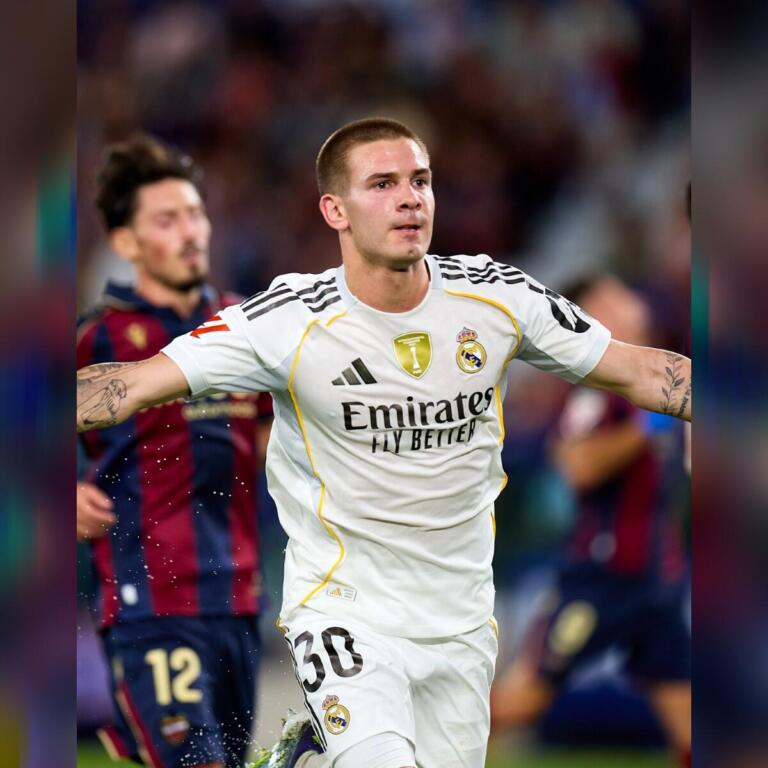 Real Madrid líder tras goleada 4-1 al Levante