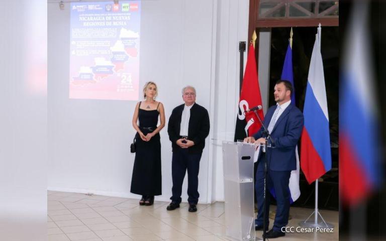 Rusia inaugura en Nicaragua la exposición de Mariupol sobre sus nuevos territorios