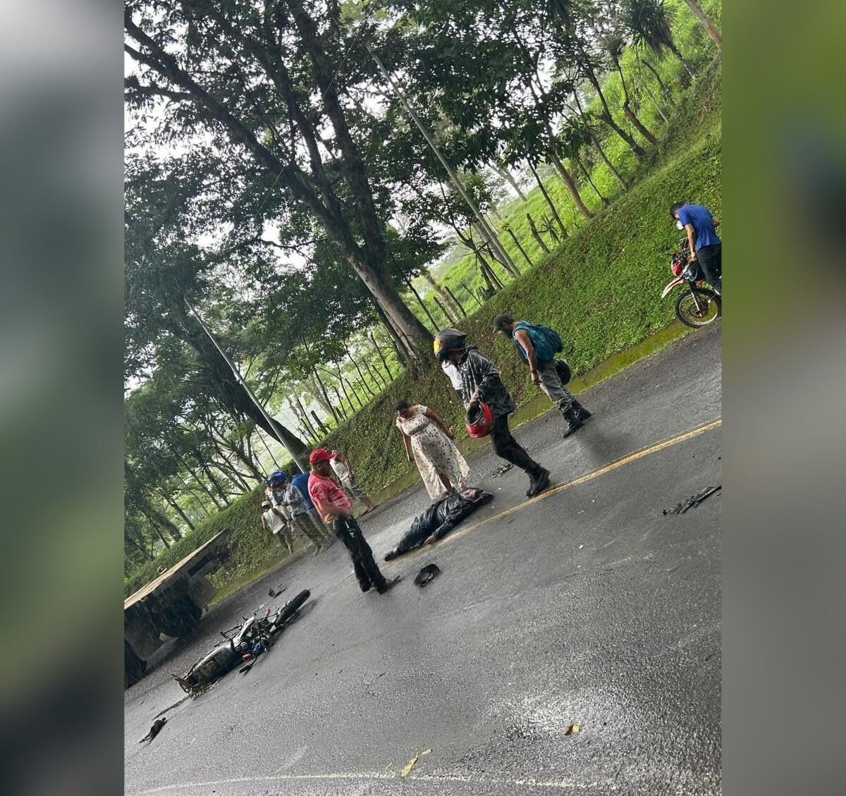Trágico choque: Muere motociclista en Matagalpa