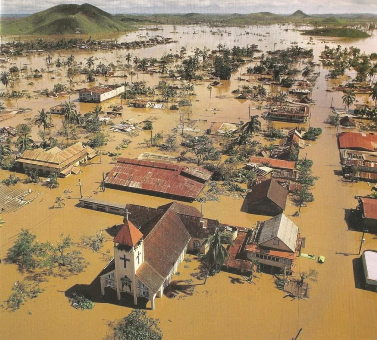 Varias comunidades en Nicaragua quedaron destruidas por el paso del Huracán Juana