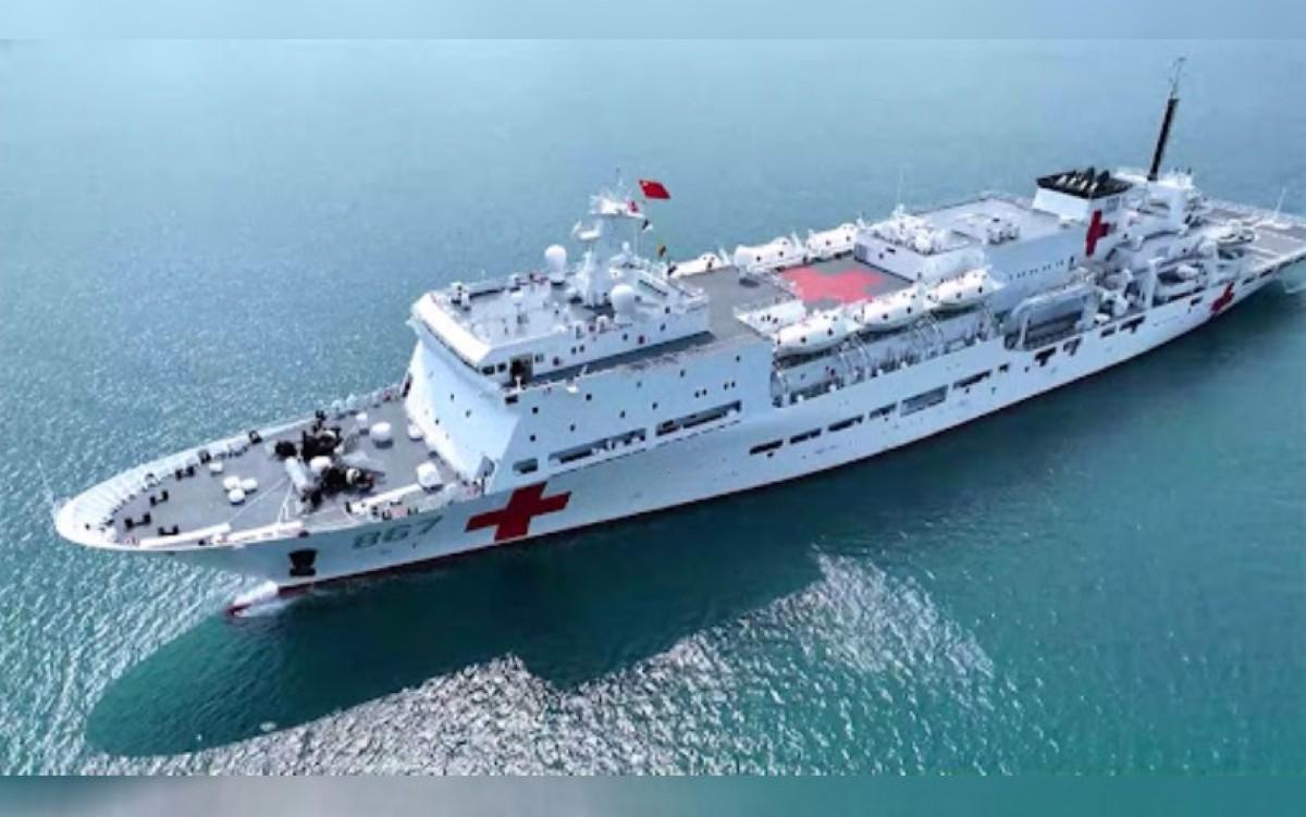 Nicaragua recibe histórico barco-hospital chino con capacidad para atender 300 pacientes simultáneos