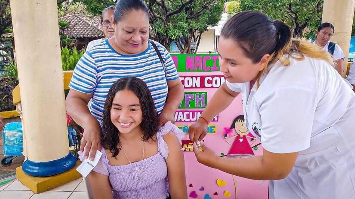 Avanza vacunación infantil contra el VPH en Nicaragua
