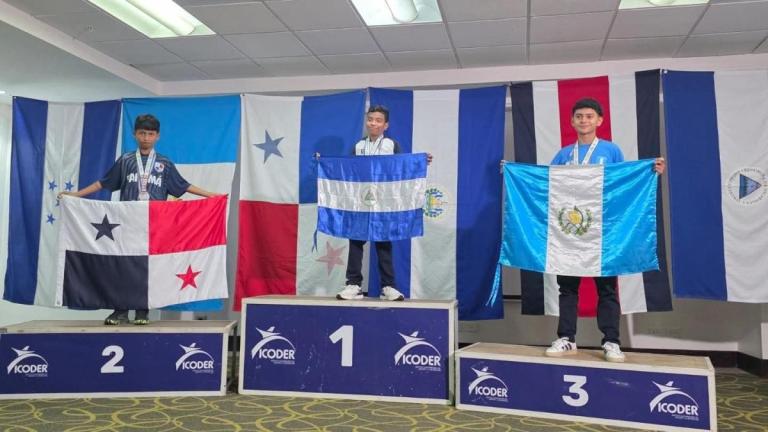 Nicaragua gana oro en Juegos Deportivos Estudiantiles Centroamericanos 2025