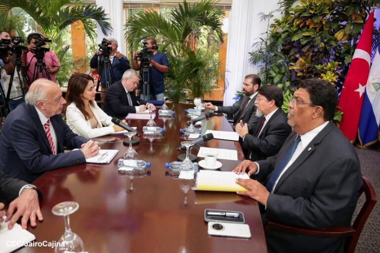 Nicaragua y Türkiye reafirman relaciones de amistad y cooperación
