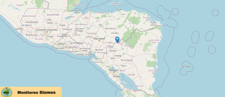 Fuerte sismo de 3.9 grados sacude Jalapa en horas de la madrugada
