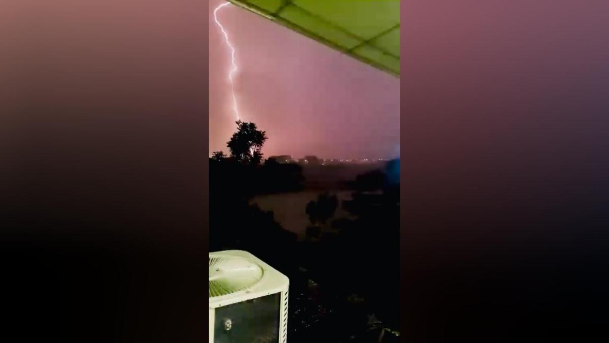 Tormenta eléctrica causa anegaciones y cortes de luz