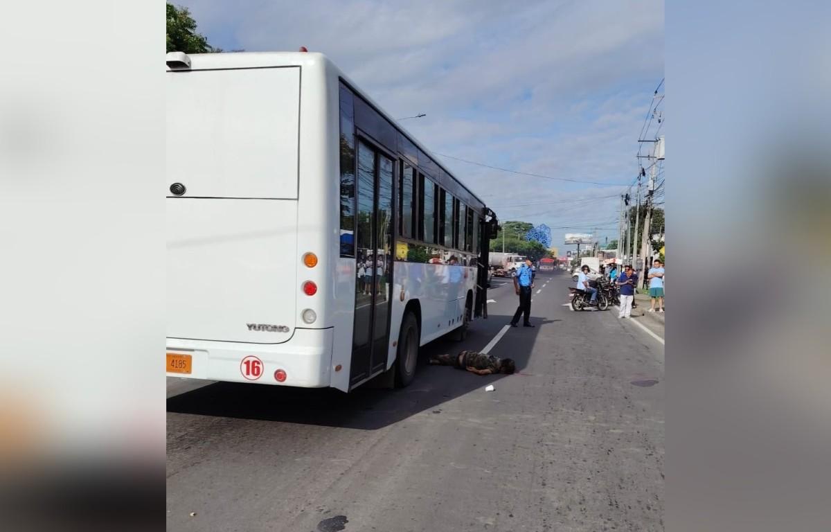 Tragedia vial en Managua: muere ciudadano arrollado