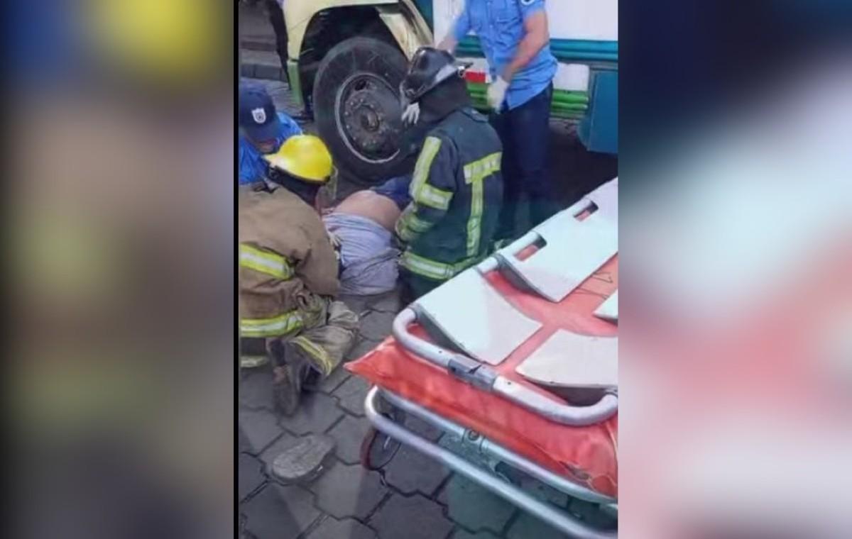 Ciudadano atropellado frente a estación policial en Managua