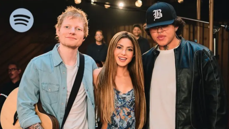 Shakira celebra, junto a Ed Sheeran y Beéle, los 30 años de Pies Descalzos y los 20 de Fijación Oral