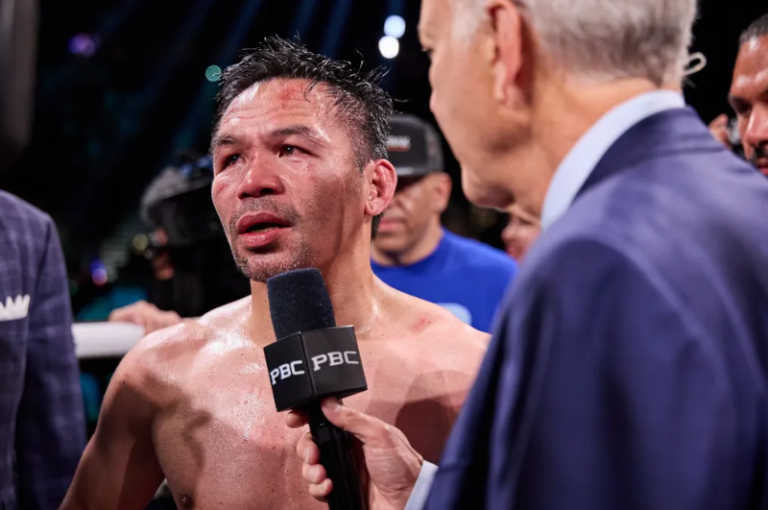 Manny Pacquiao prevé su regreso para enero contra Rolando Romero