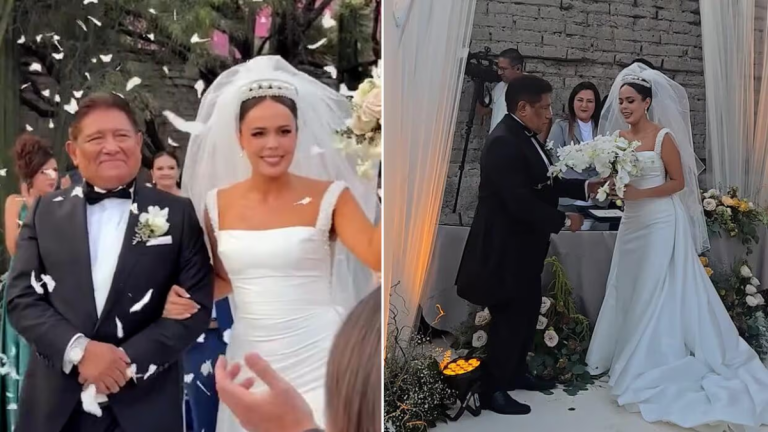 Productor artístico Juan Osorio contrajo matrimonio con su prometida Eva Daniela, 38 años menor