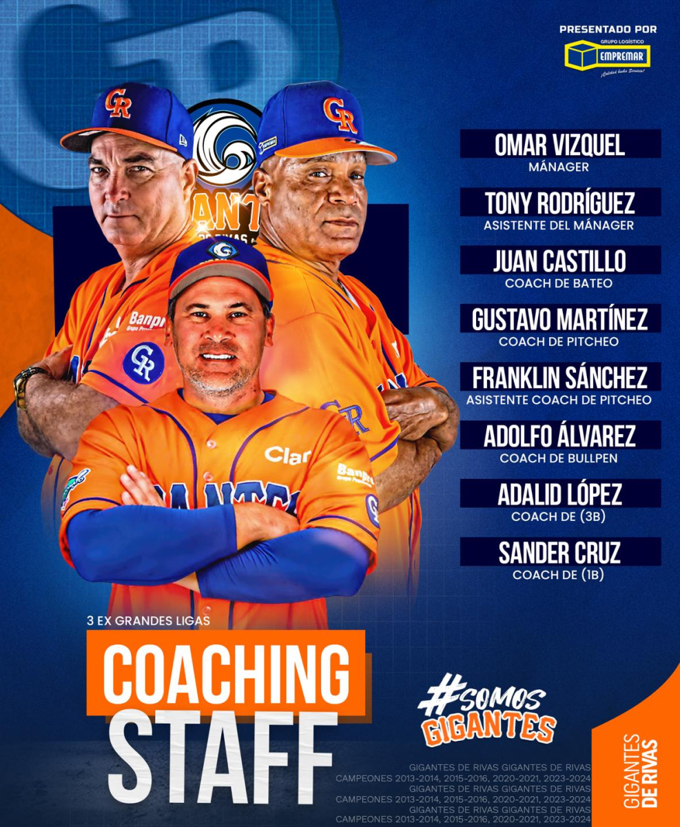 Omar Vizquel lidera a los Gigantes de Rivas esta temporada