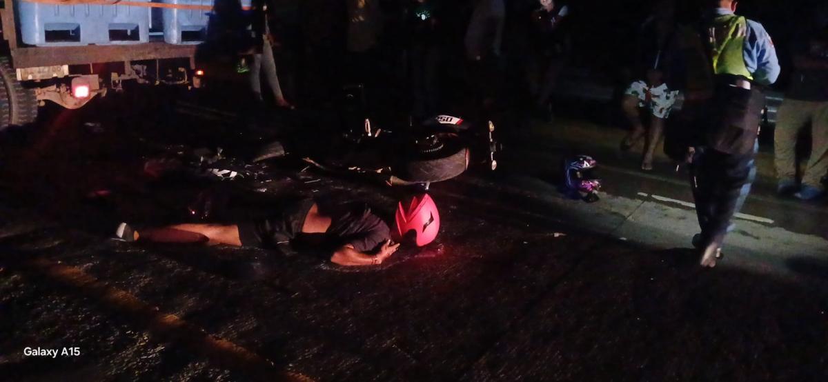 Accidente en moto deja un joven fallecido en Río Blanco