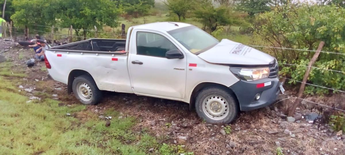 Trágico accidente de moto en Quebrada Honda, León
