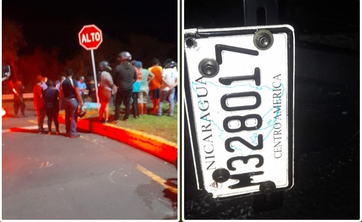 Accidente mortal en carretera Managua‑Masaya