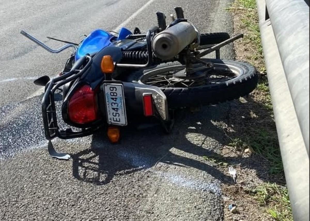 Fatal accidente de moto en Ocotal, Nueva Segovia