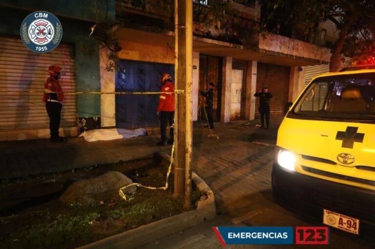 Nicaragüense es encontrado muerto en un calle de la Zona 4 de Guatemala