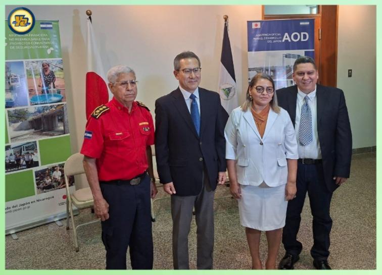 Japón dona camiones y ambulancia a municipios nicaragüenses