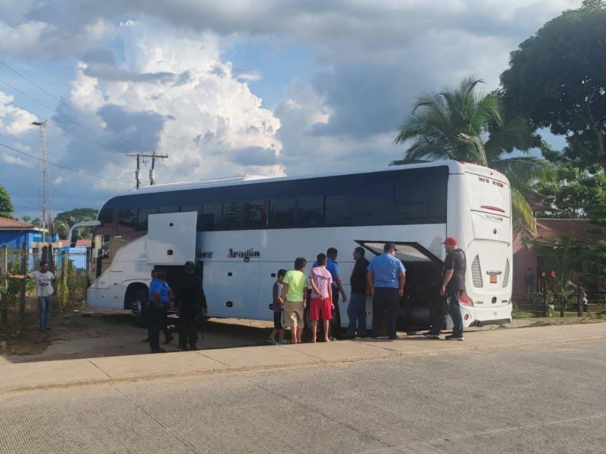 Incautan cocaína en bus que cubría ruta Bilwi–Managua
