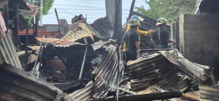 Managua: Tío y sus 3 sobrinos sufren quemaduras leves al incendiarse su casa