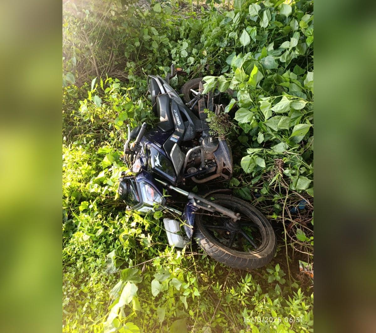 Accidente en Jinotepe deja herido a motociclista