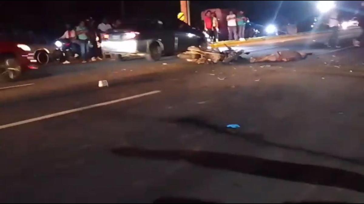 Motociclista muere en trágico accidente en Managua