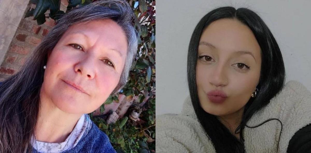 Myriam Adriana Velázquez y su hija Mariana Belén Bustos
