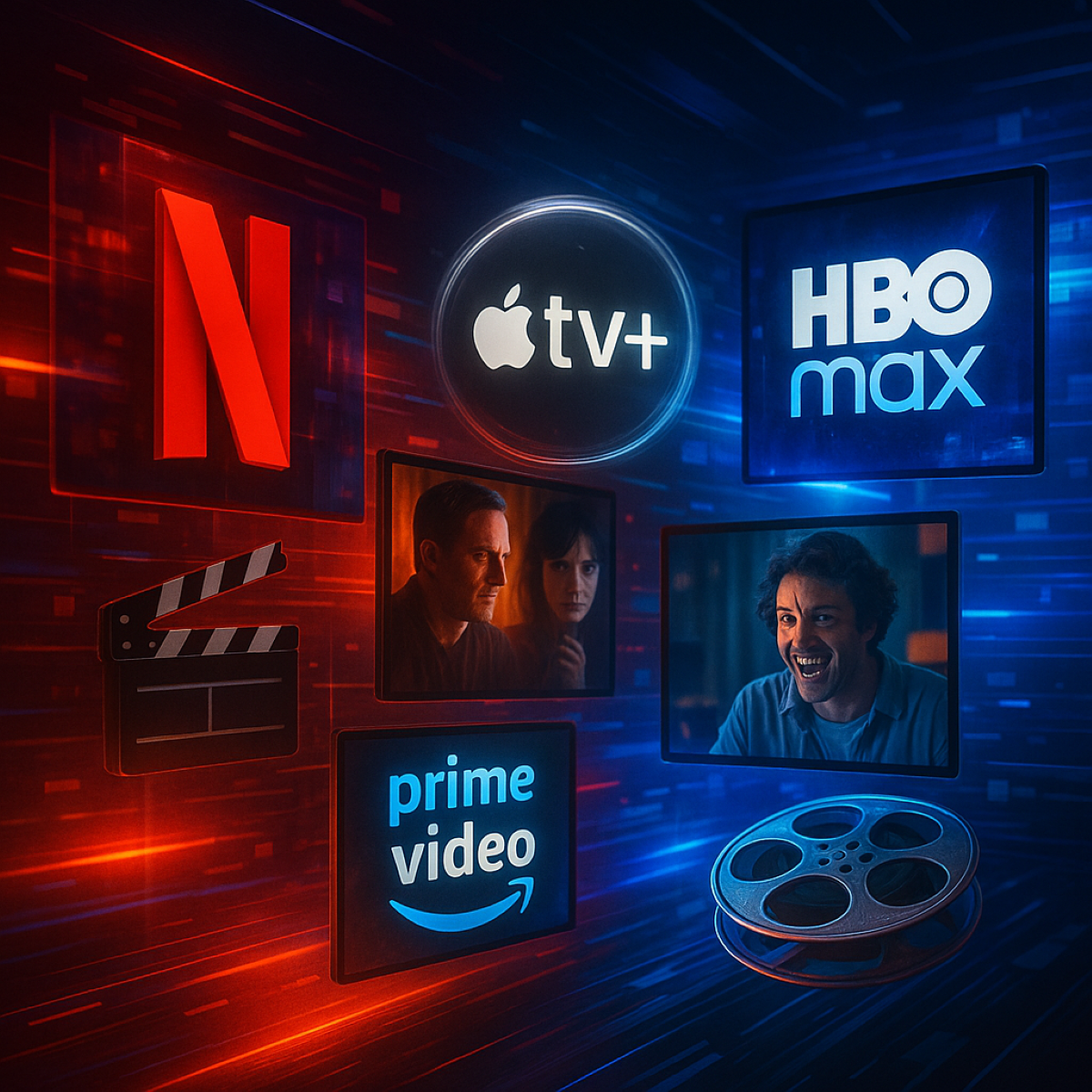 Netflix, Apple TV+ y Amazon Prime lanzan arsenal de contenidos con producciones millonarias