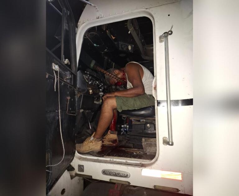 Furgonero pinolero es asesinado en puesto fronterizo de Honduras con Nicaragua
