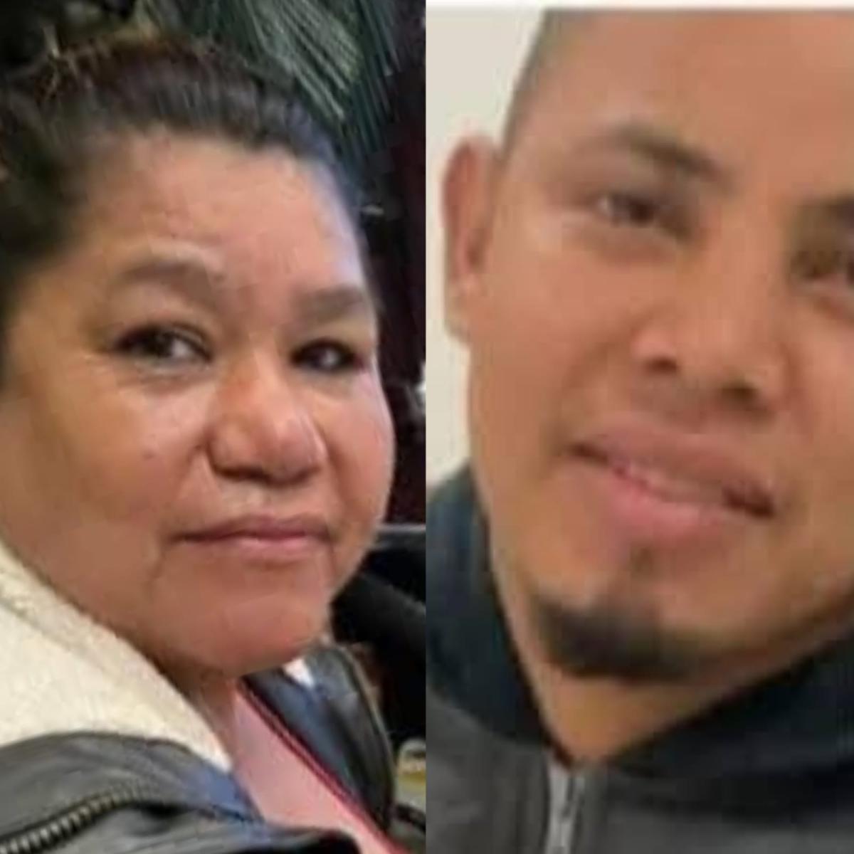 Adelaida Hernández Salgado y su hijo Yaris Amílcar Lagos Hernández