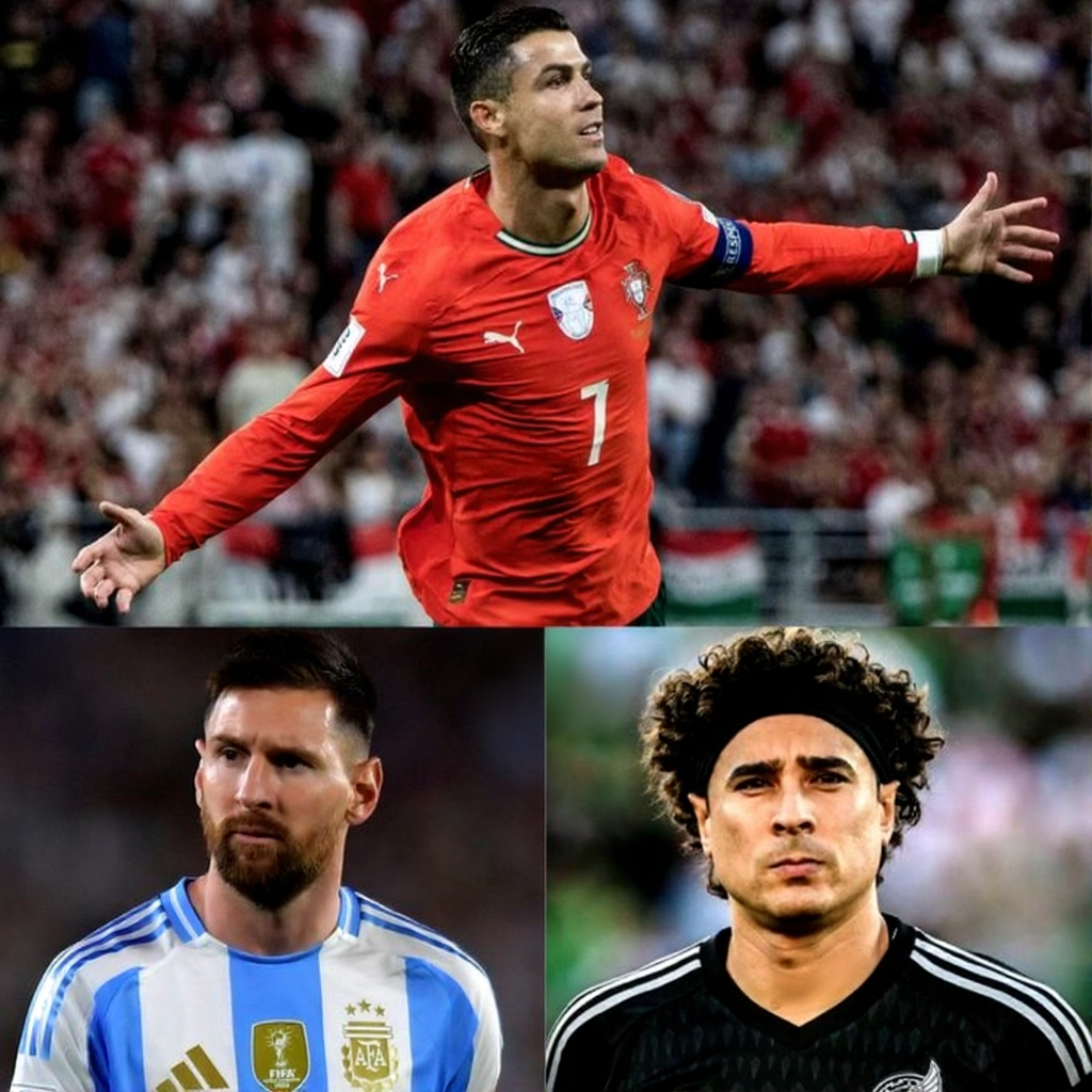 Cristiano, Messi y Ochoa rumbo a su sexto Mundial