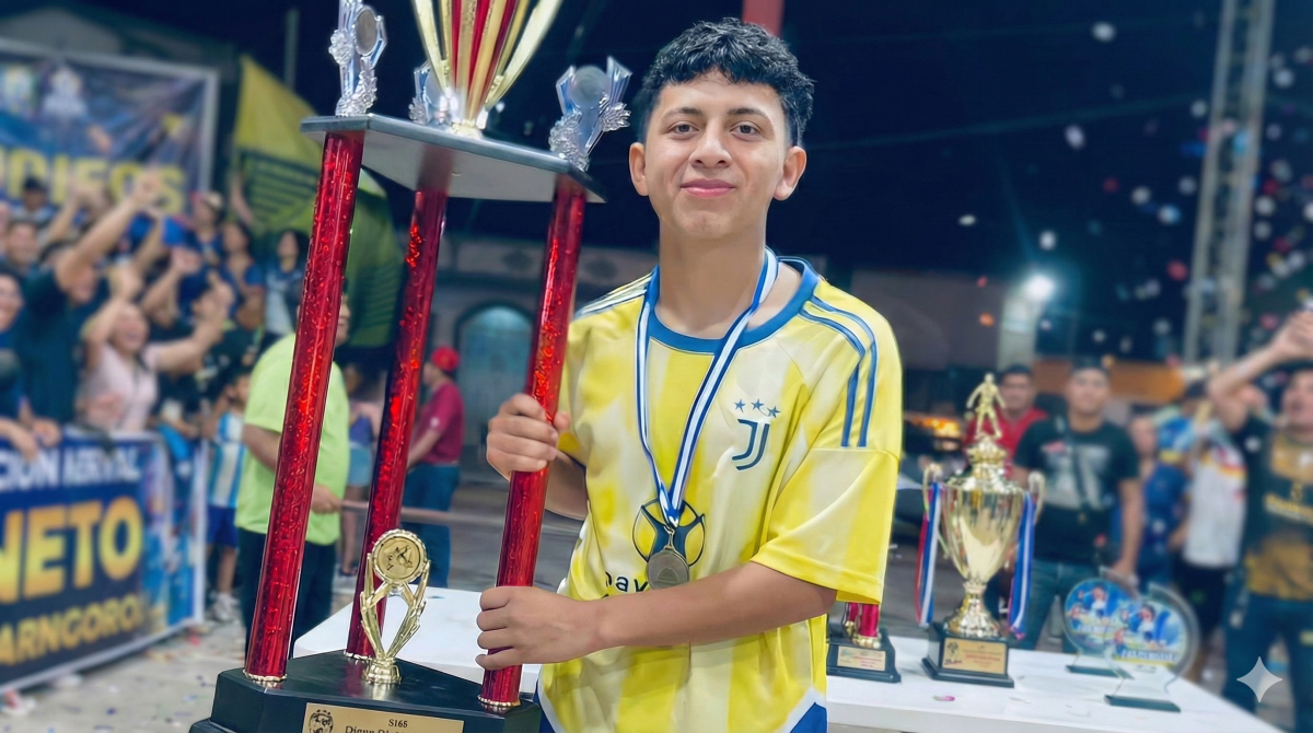 Diego Steven López García, de 16 años