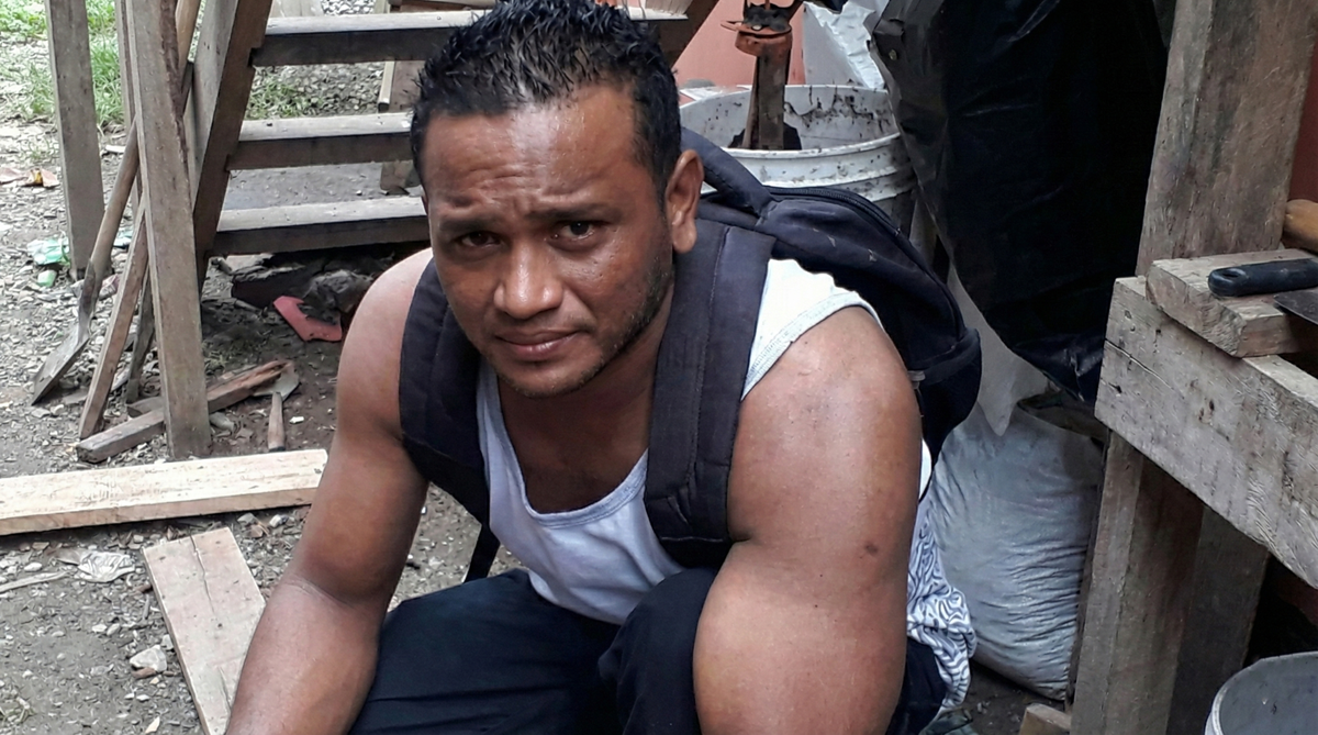 El nicaragüense Lester Ramón Delgadillo Morales