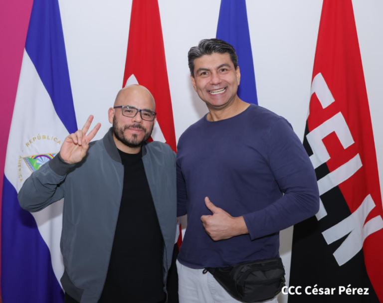 Comunicador venezolano Abraham Istillarte llega a Nicaragua para nuevo intercambio con medios sandinistas