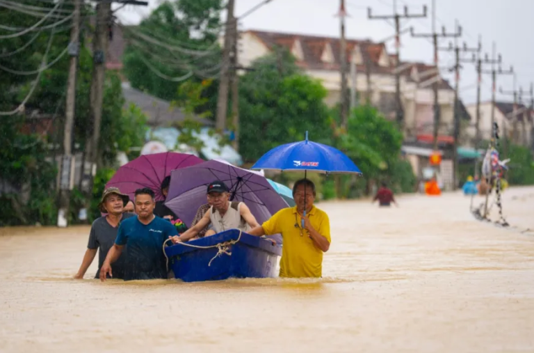 Al menos 13 muertos en inundaciones en el sur de Tailandia
