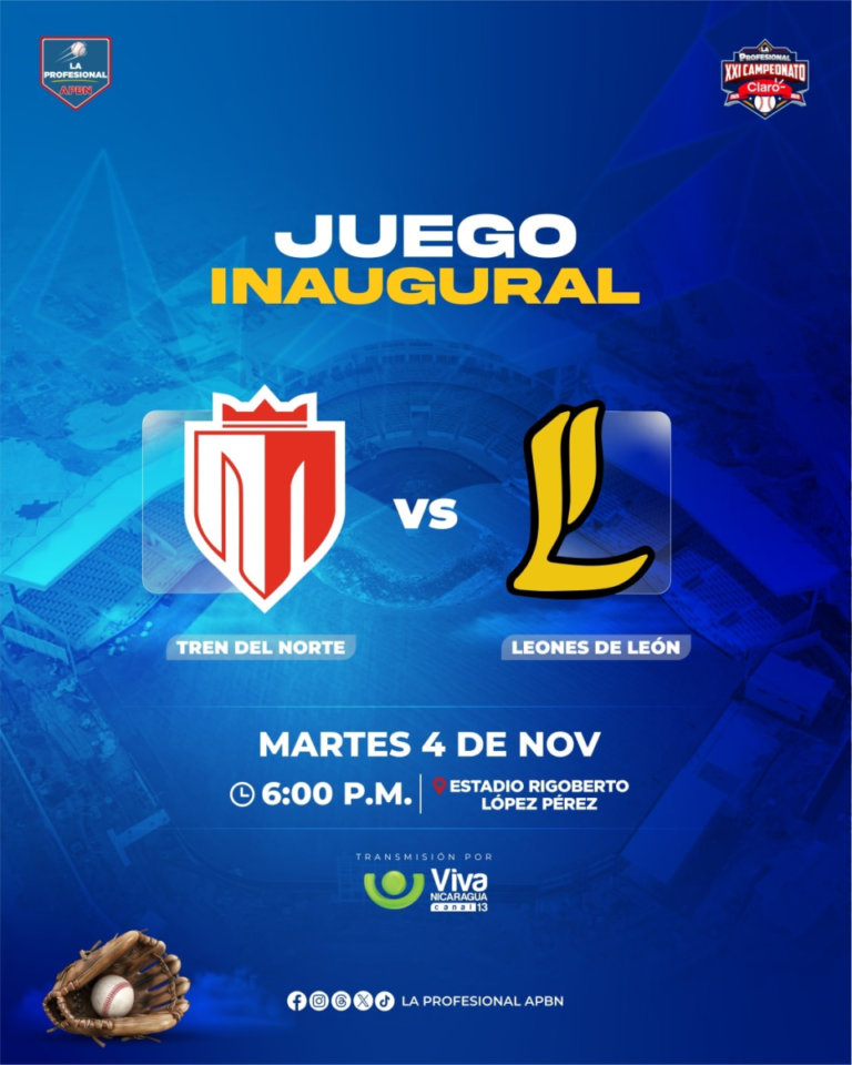 ¡Todo listo! para inauguración de La Profesional con juego entre León y Tren del Norte