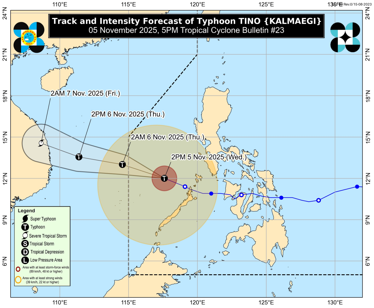 Kalmaegi deja un rastro de muerte en Filipinas