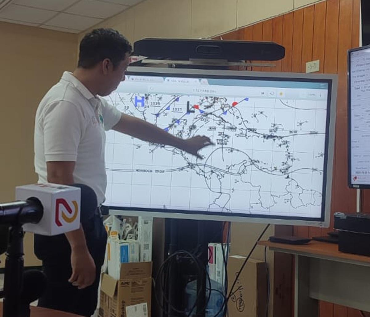 Nicaragua se prepara para una semana de cambios climáticos con frente frío y onda tropical interactuando en el territorio nacional